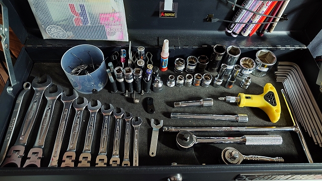 工具箱　トップトレイ